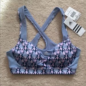 Adidas Women’s Sports Bra - Purple Mosaic